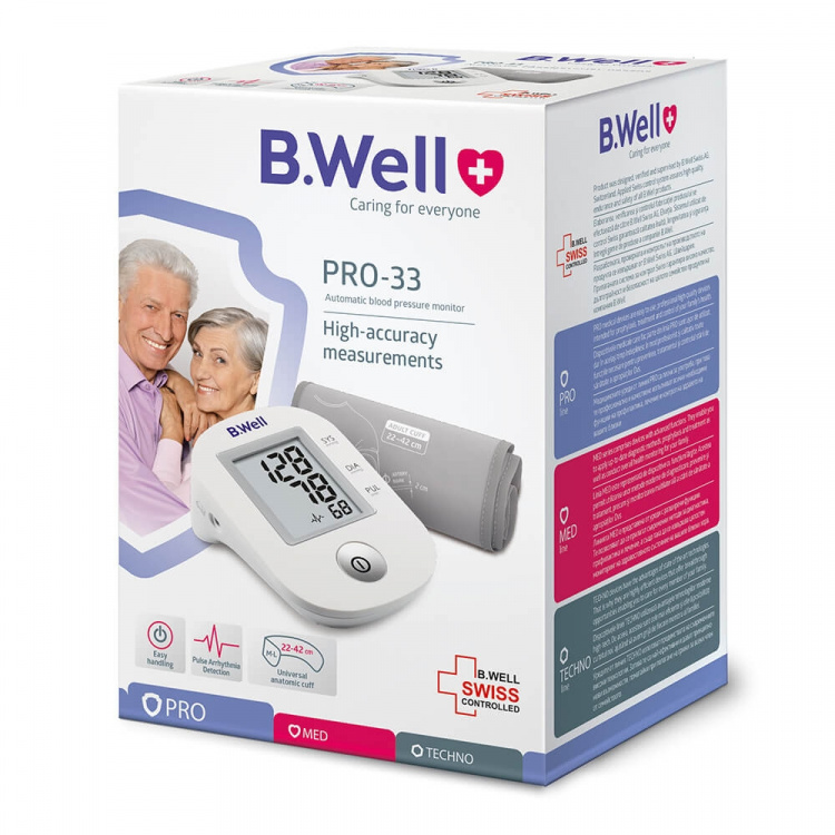 B.WELL B P Monitor Pro-33 M, One Mem B.WELL B P Monitor Pro-33 M, One Mem