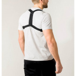 SWEDISH POSTURE Flexi Posture Brace Black One-Size