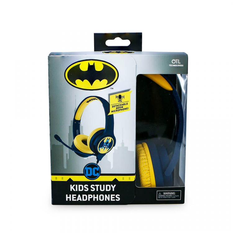 BATMAN Interactive Headphone/Headset On-Ear 85/94dB Boom Mic BATMAN Interactive Headphone/Headset On-Ear 85/94dB Boom Mic