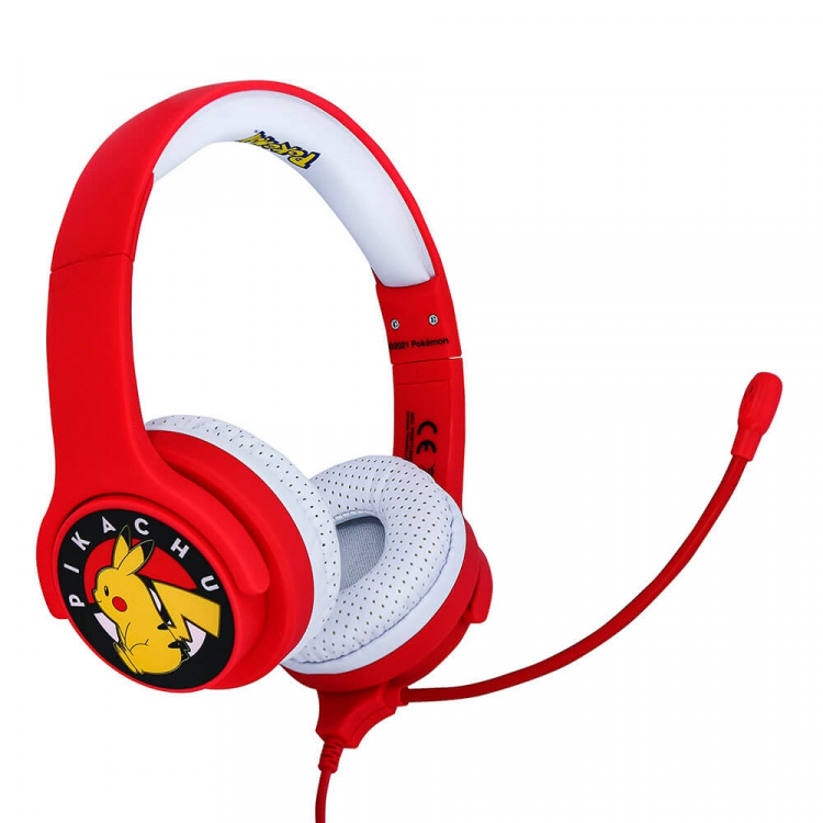 POKEMON Interactive Headphone/Headset On-Ear 85/94dB Boom Mic POKEMON Interactive Headphone/Headset On-Ear 85/94dB Boom Mic