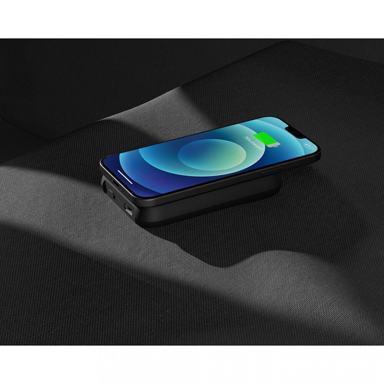 Zens Magnetic Qi Powerbank One Side 4000mAh Black