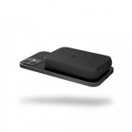 Zens Magnetic Qi Powerbank One Side 4000mAh, Qi Rechargeable Black