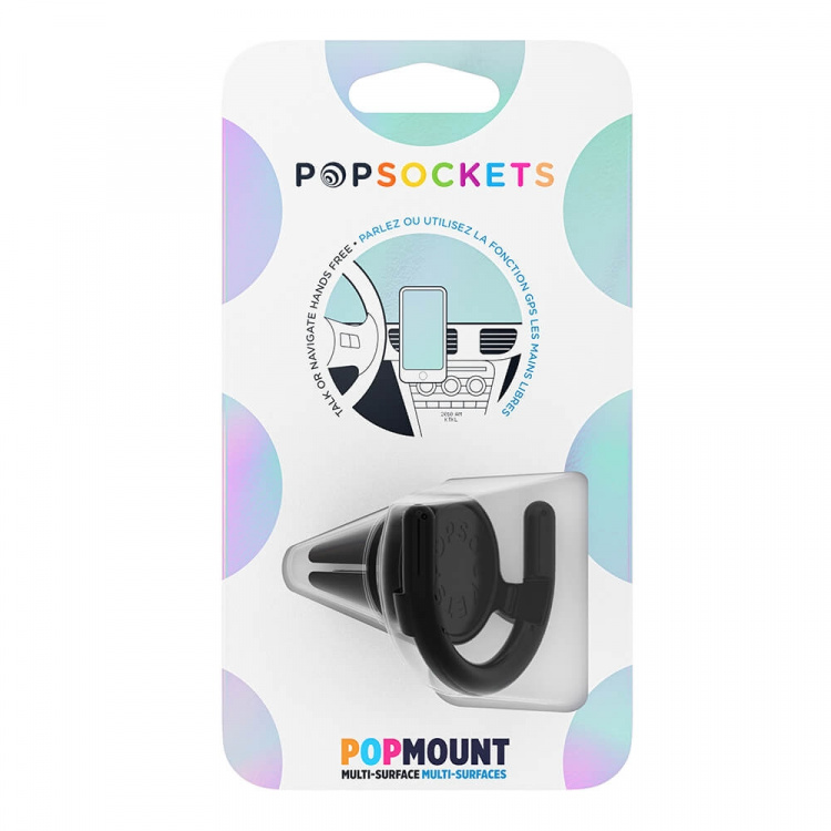 POPSOCKETS PopMount Car Vent Black POPSOCKETS PopMount Car Vent Black