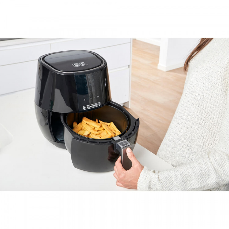 BLACK+DECKER Air Fryer Digital Control 3,5L Black BLACK+DECKER Air Fryer Digital Control 3,5L Black