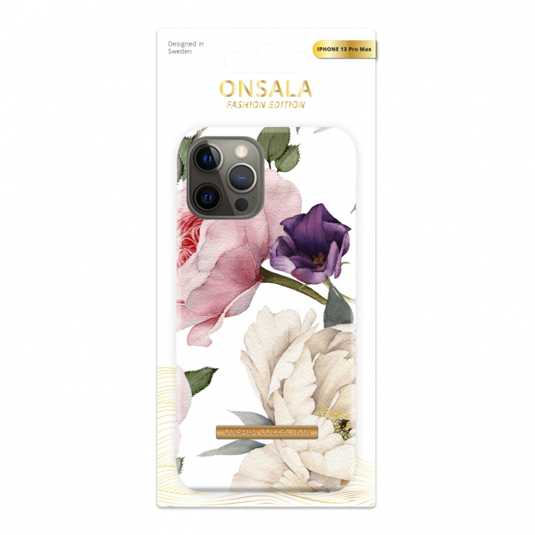 Onsala Wallet Case Soft Rose Garden - iPhone 13 Pro Max Onsala Wallet Case Soft Rose Garden - iPhone 13 Pro Max