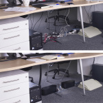 D-LINE Cable Box Small Black