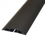D-LINE Cable Trunking Floor PVC Black 1.8m