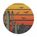 PopSockets Saguaro Sunset Removable Grip with Standfunction