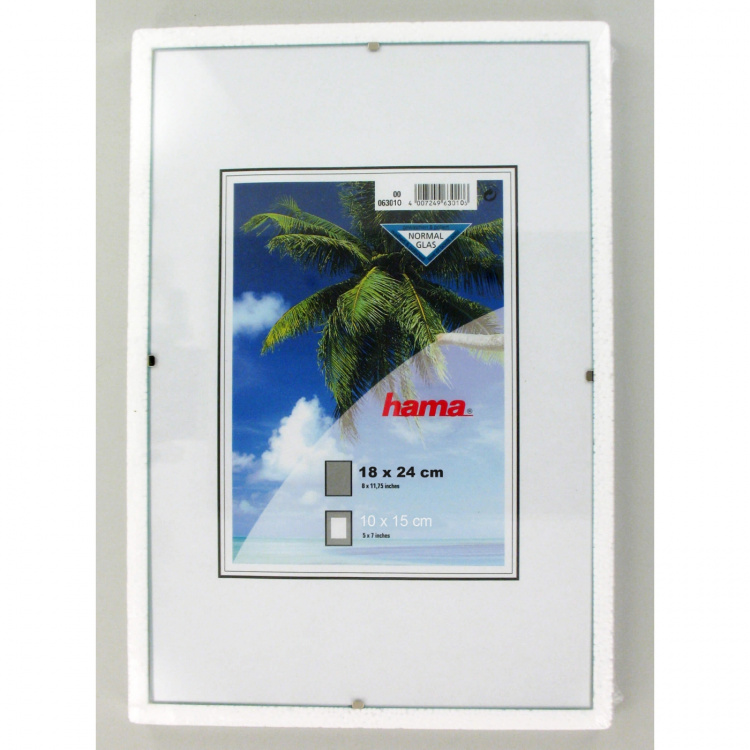 Hama Fix Frameless Picture Ho lder, normal glass, 18 x 24 cm