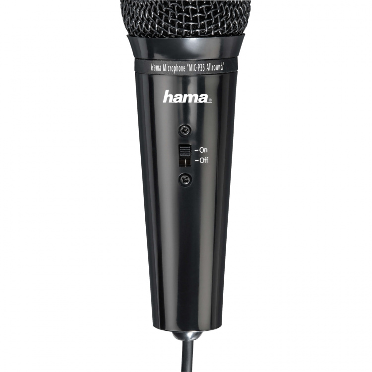 Hama Microphone MIC-P35 Allround 3.5mm Svart
