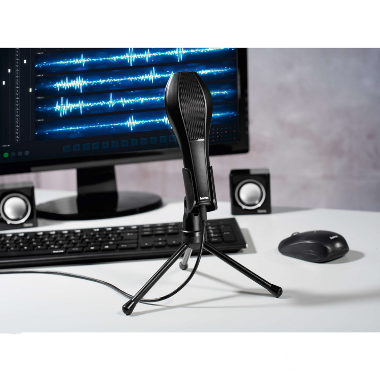Hama Microphone Stream USB Black Hama Microphone Stream USB Black