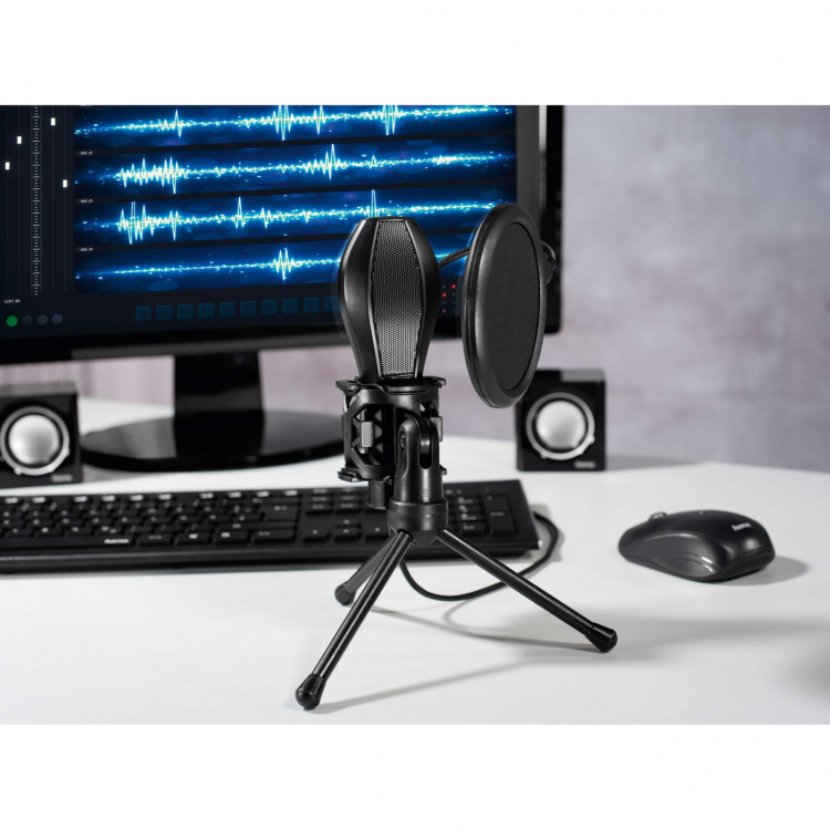 Hama Microphone Stream USB Black Hama Microphone Stream USB Black