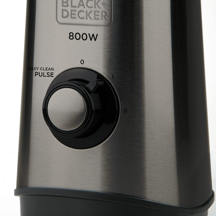 BLACK+DECKER Blender 800W Brushed Steel