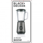BLACK+DECKER Blender 800W Brushed Steel