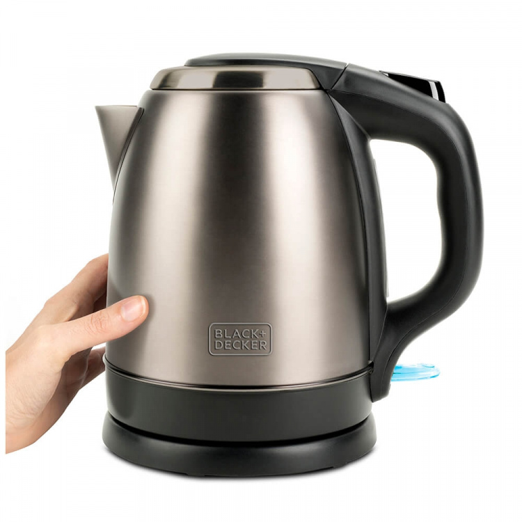 BLACK+DECKER Kettle 1,2L Brushed Steel