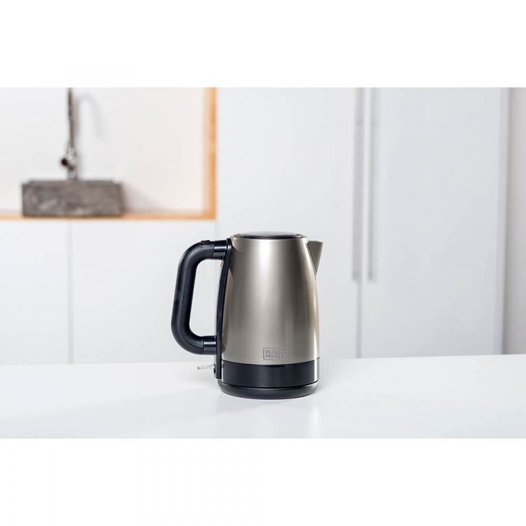 BLACK+DECKER Kettle 1,2L Brushed Steel