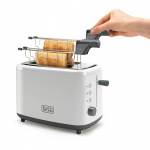 BLACK+DECKER Toaster 2-Slice White