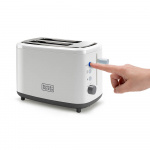 BLACK+DECKER Toaster 2-Slice White