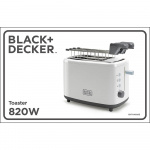BLACK+DECKER Toaster 2-Slice White