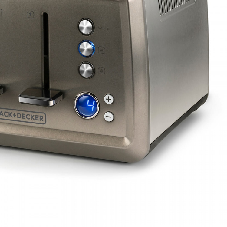 BLACK+DECKER Toaster 4-Slice 1960W BLACK+DECKER Toaster 4-Slice 1960W