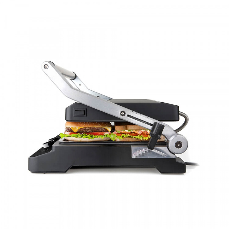 BLACK+DECKER Table grill, Extra Platta 2000W, Brushed Steel BLACK+DECKER Table grill, Extra Platta 2000W, Brushed Steel