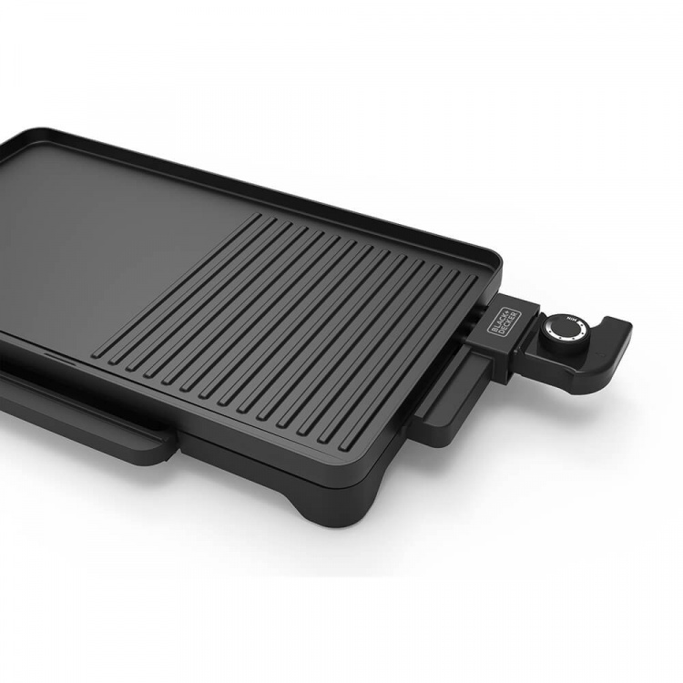 BLACK+DECKER Griddle Flat 2200W Black