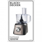 BLACK+DECKER Food Processor 1200W BLACK+DECKER Food Processor 1200W