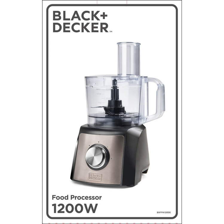 BLACK+DECKER Food Processor 1200W BLACK+DECKER Food Processor 1200W