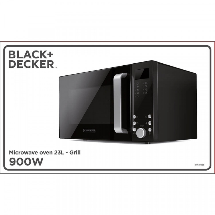 BLACK+DECKER Microwave with Grill 23L. 900W power BLACK+DECKER Microwave with Grill 23L. 900W power