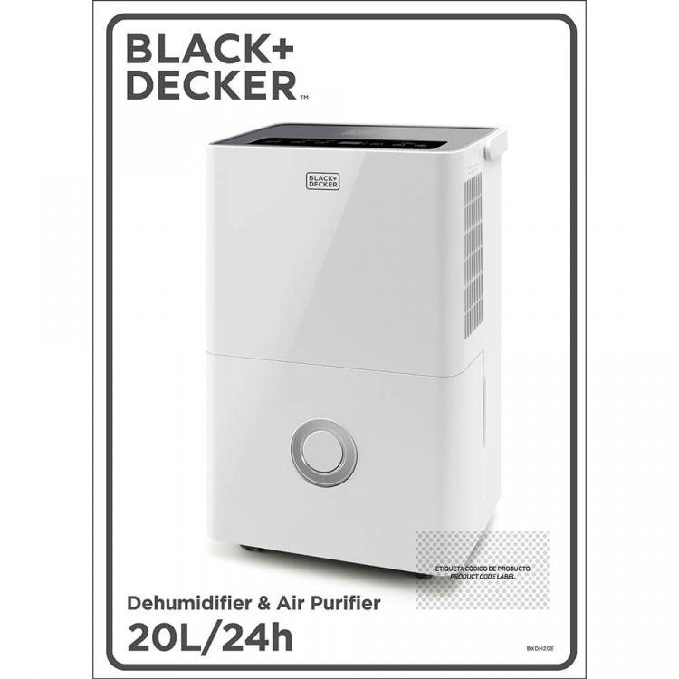 Dehumidifier & Air Purifier 20L