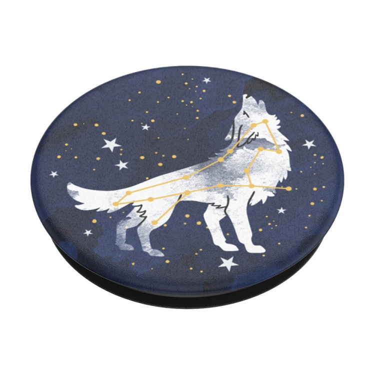 PopSockets Sirius Wolf Removable Grip with Standfunction