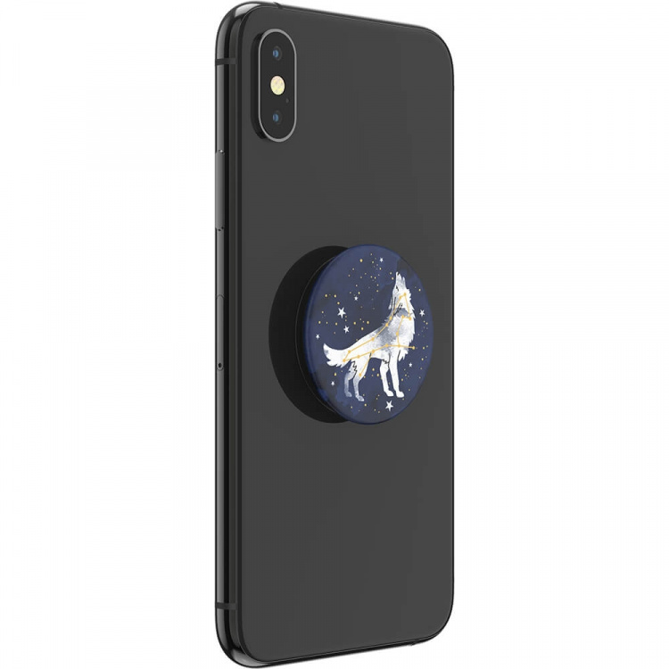 PopSockets Sirius Wolf Removable Grip with Standfunction