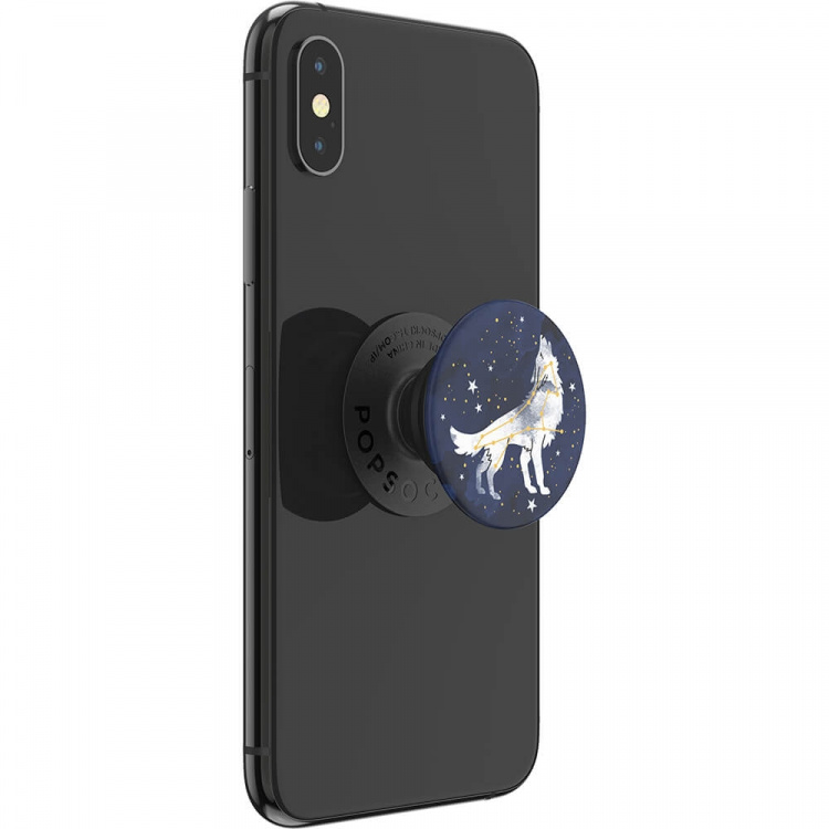 PopSockets Sirius Wolf Removable Grip with Standfunction