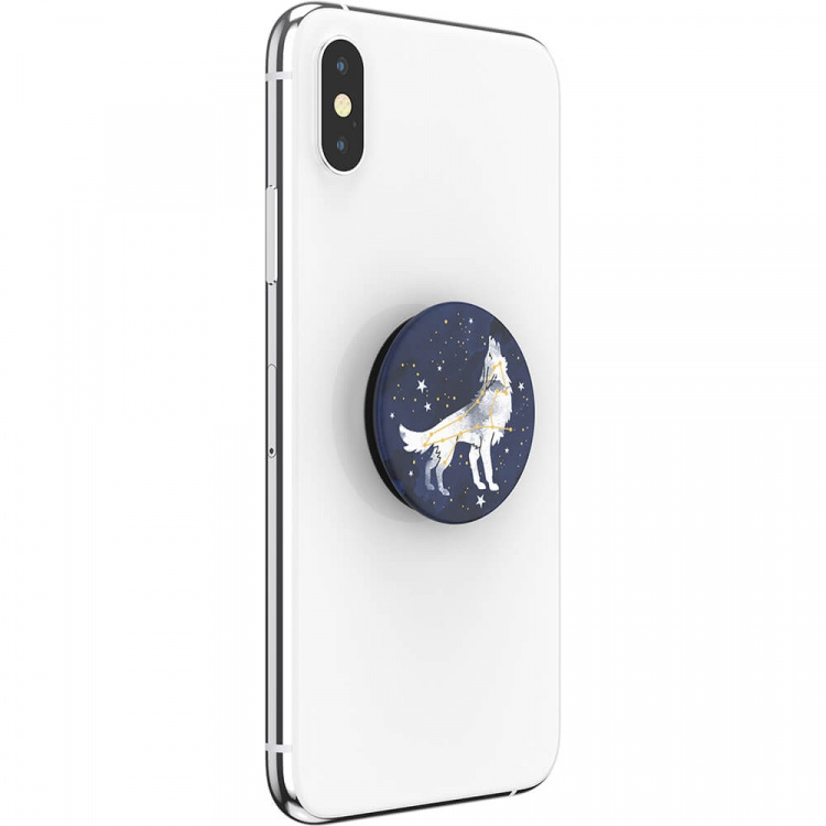 PopSockets Sirius Wolf Removable Grip with Standfunction
