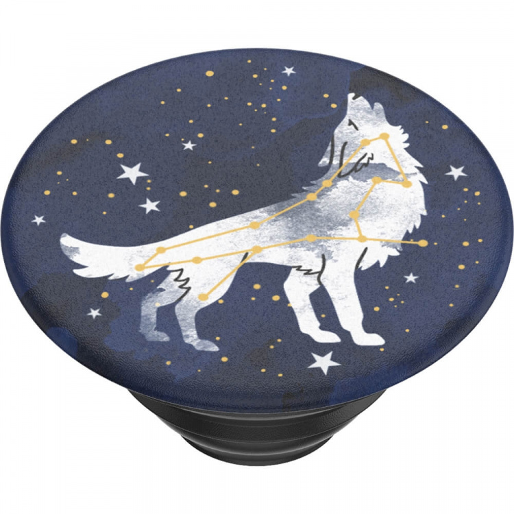 PopSockets Sirius Wolf Removable Grip with Standfunction