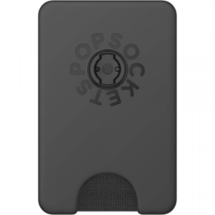 PopSockets PopWallet+ for Magsafe with Grip Black