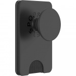 PopSockets PopWallet+ for Magsafe with Grip Black