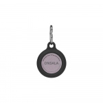 Onsala Airtag Holder Silicone Black with Keyring