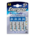 Energizer Universal Battery 629611, AA, 2900 mAh, 4 Each, Silver Energizer Universal Battery 629611, AA, 2900 mAh, 4 Each, Silver