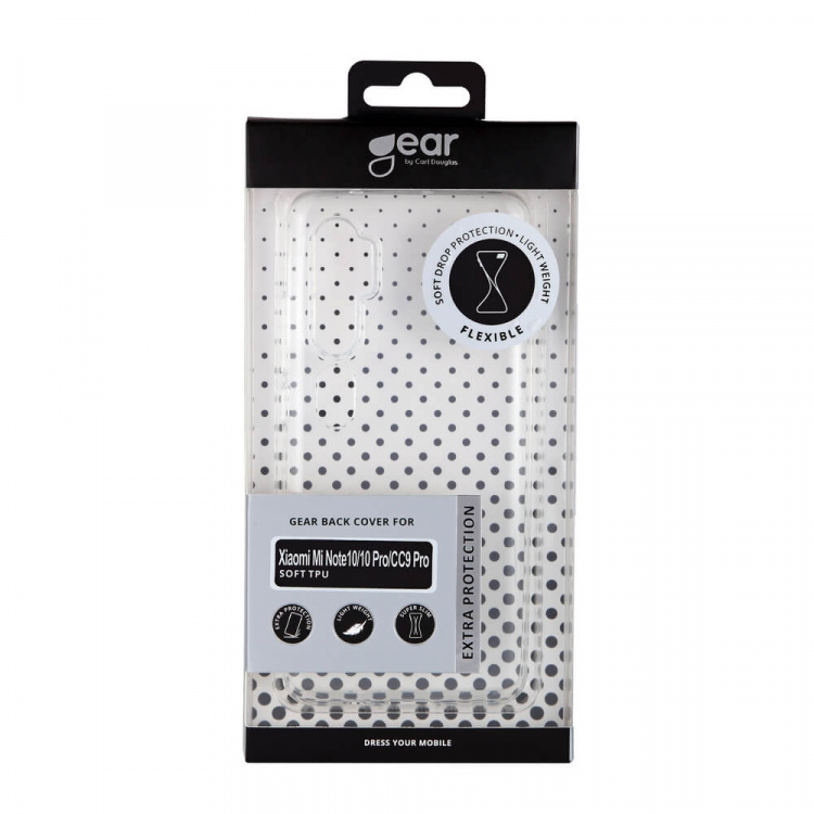 Gear Phone Case TPU Transparent - Xiaomi Mi Note10/Note10 Pro/CC9 Pro