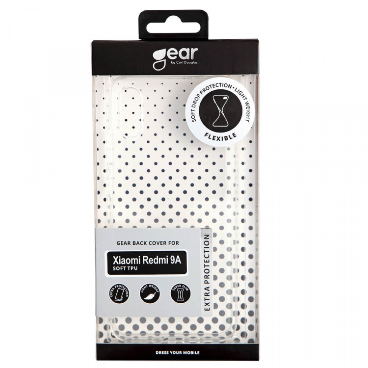 Gear Phone Case TPU Transparent - Xiaomi Redmi 9 A Gear Phone Case TPU Transparent - Xiaomi Redmi 9 A