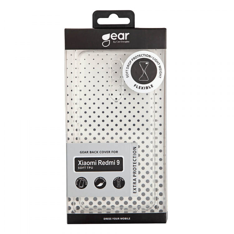 Gear Phone Case TPU Transparent - Xiaomi Redmi 9