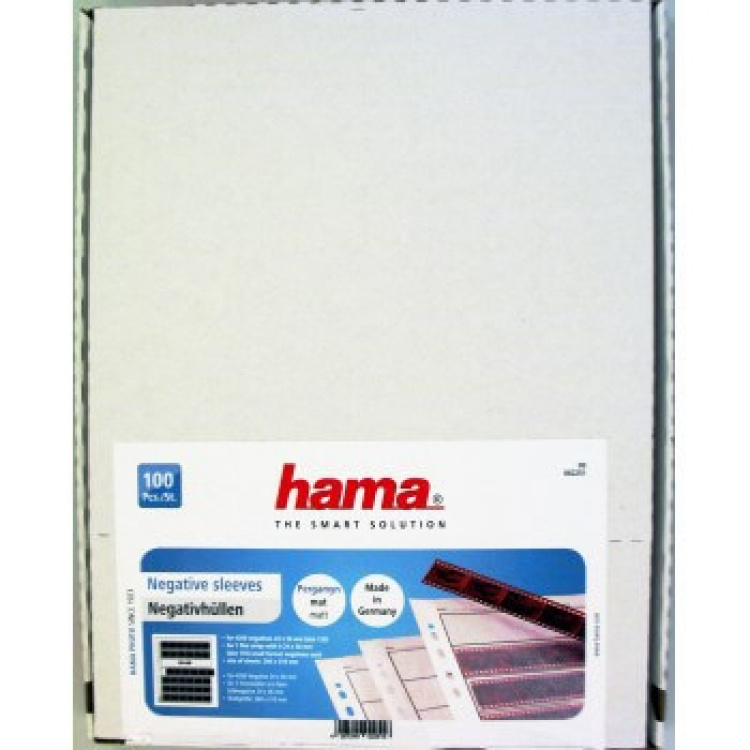 Hama Negative Sleeves Glassine 26x31 35/7x6 100 Pieces