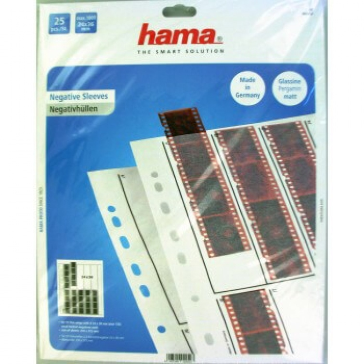 Hama Negative Sleeves Glassine 26x31 35/10x4 25 Pieces Hama Negative Sleeves Glassine 26x31 35/10x4 25 Pieces