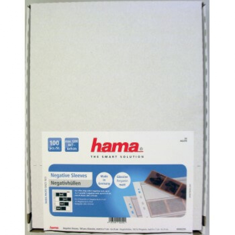 Hama ive Sleeves, medium size format, glassine