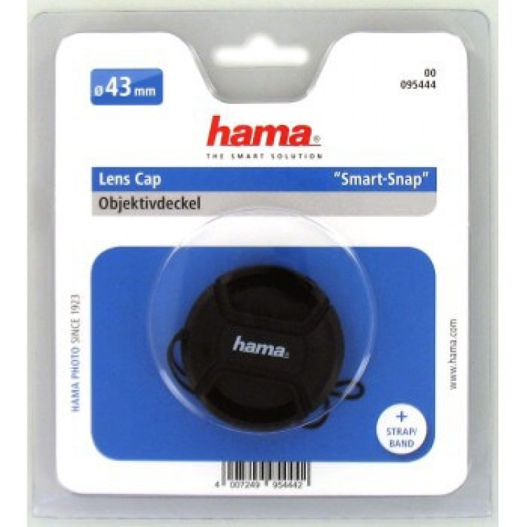 Hama Objektivlock Super Snap 43 mm Snöre