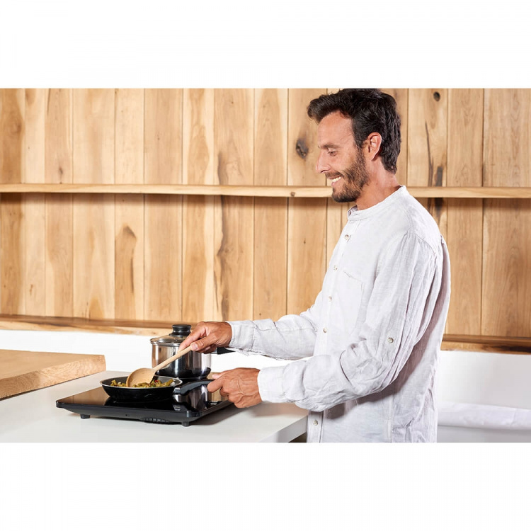 Taurus Induction Hob Double Darkfire