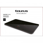 Taurus Induction Hob Double Darkfire
