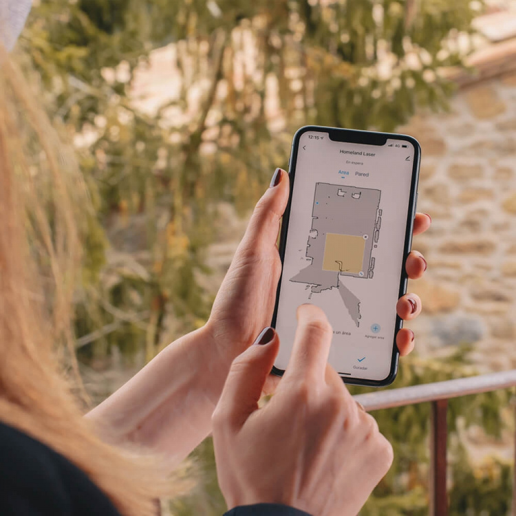 Taurus Robot Vacuum Cleaner Homeland Laser APP
