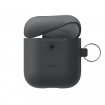Elago AirPod 3 Hang Silicon Case Dark Grey Elago AirPod 3 Hang Silicon Case Dark Grey
